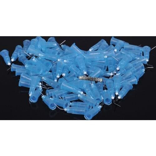 Dental Bent Needle Tips irrigation needle Flow Sealant Etchant Composite 200 PCS