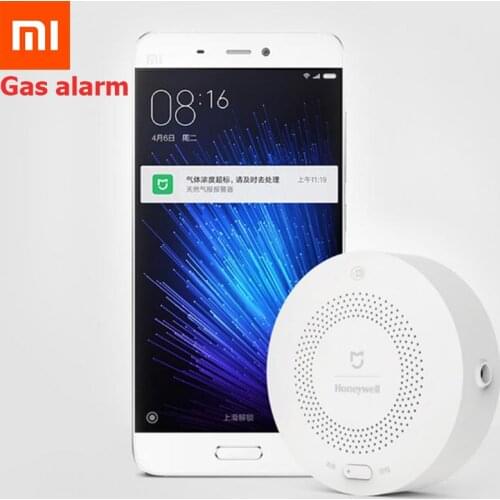 Original Xiaomi Mijia Honeywell Smart Gas Alarm CH4 Monitoring Ceiling&Wall Mounted Easy Install Type Mihome APP Remote Linkage
