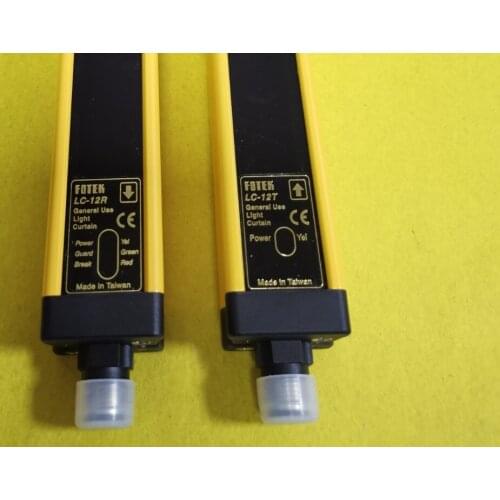 Original one set Taiwan FOTEK light curtain sensor LC-12E LC-12R LC-12T