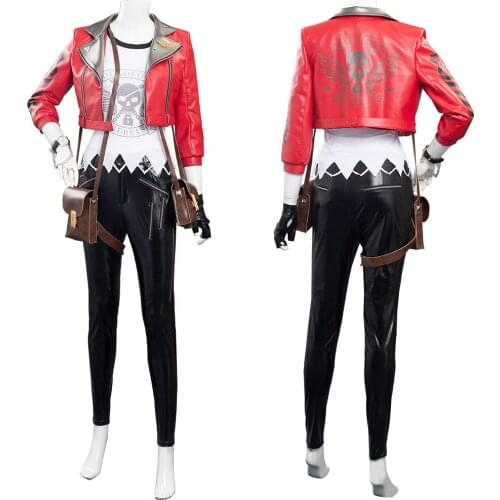 OW Deadlock Ashe Cosplay Costumes Outfits Halloween Carnival Suit