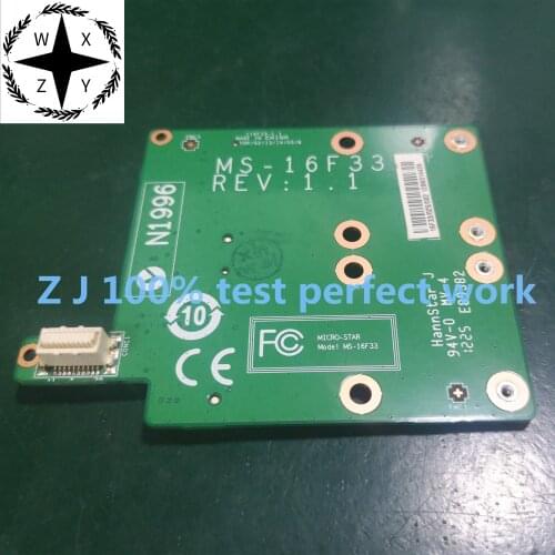 For MSI GX70 GT70 GT60 Dual MSata Super Raid Controller Board MS-16F33 100% Tested Fast Ship