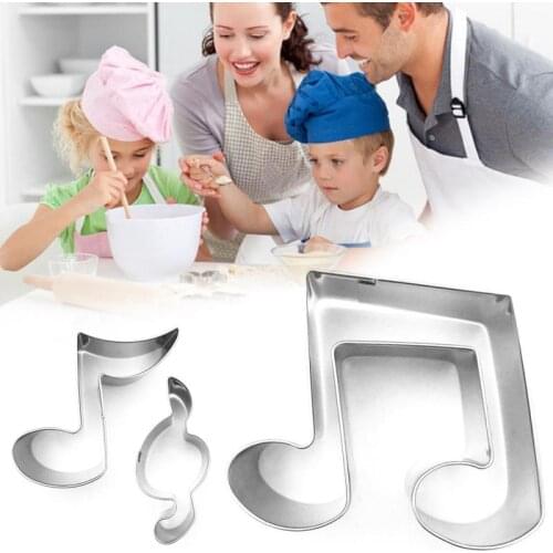 Cookie Cutter Biscuit Press Stamp Embosser Sugar Pasty Cake DIY Baking Mould Music Shape Accesorios Baking Tools Hot Sales