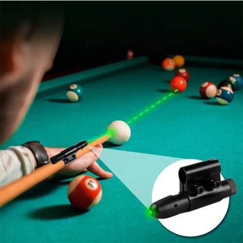Snooker Aiming Guide Billiard Sight Auxiliary Collimation Training Device Pool Cue Practice Aid Corrector Improve Tool LBE