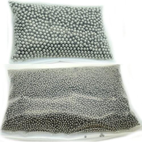 Stainless Steel Tumbler Media 3mm Carbon steel Round Polishing Ball 400g Jewelry Polishing Tools