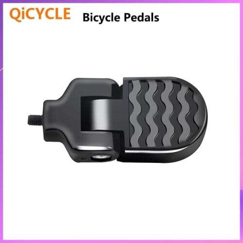 QiCYCLE Bicycle Pedals One Pair Footrest Pedal Cover Anti-slip Ultralight Aluminum alloy MTB Mountain Bicycle Accessories