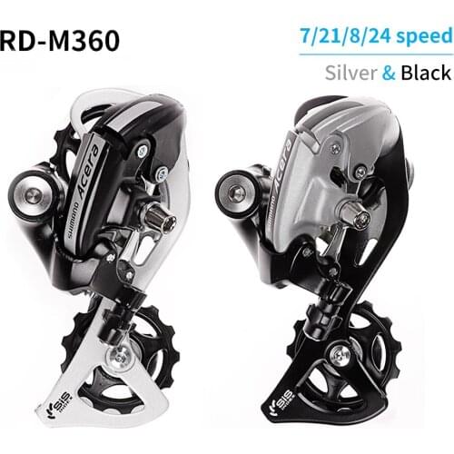 RD-M360 M360 Rear Derailleur 7 8S 21 24 S MTB for 3x7S 3x8S 21S 24S Speed Transmission Mountain Bike Cycling Parts