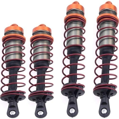 Oli 120mm Front & 143mm Rear Metal Shock Absorber Damper for JLB HSP DHK HPI ZD Racing Hongnor DF-Model 1/8 RC Car Truck