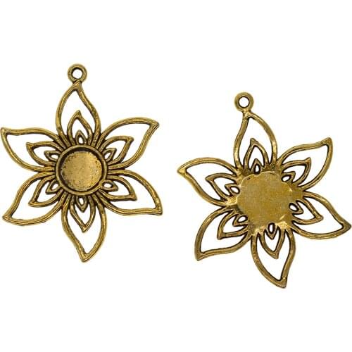 20x Pendant Blank Bezel 10mm Setting Tray Jewellery Earrings Crafting Base