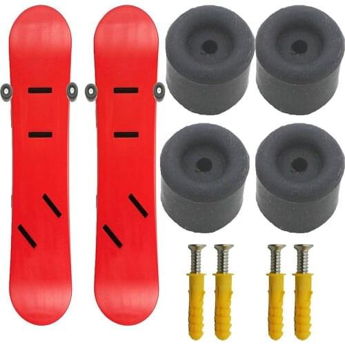 4/PK Snowboard Wall Mount Display Hanger Rack | Vertical Wall Mount Storage | Floating Hanger Rack | Floating Mount Design | MIN