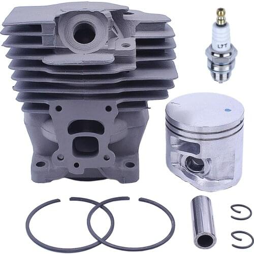 47MM Nikasil Chainsaw Cylinder Piston Kit for Stihl MS362 MS362C Spark Plug Replacement Parts for 1140 020 1200