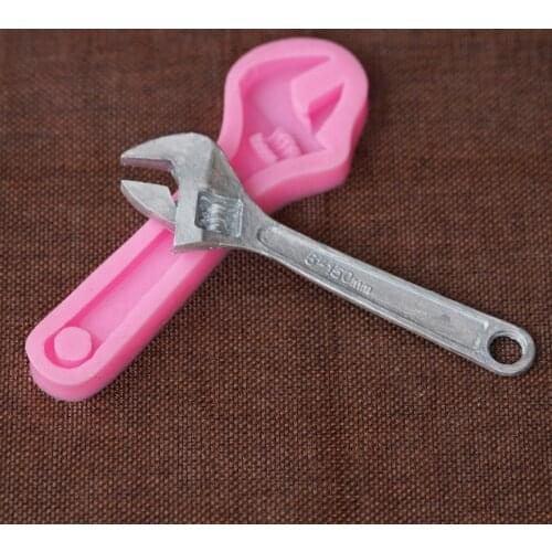 Aouke Wrench Modeling DIY Silicone Mold Epoxy Resin Handmade Cake Baking Decoration Chocolate Mold Wrench Jewelry Silicone Mold