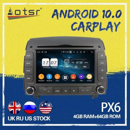 AOTSR Car gps navi For Hyundai Sonata Android 10.0 Car GPS Navigation Touchscreen Octa core Car Radio play