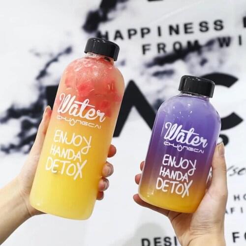 Large Capacity Plastic Water Bottle Portable Sports Mug Portable Outdoor Travel Camping Cycling Mug Sports Drinking Large Bottle