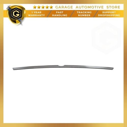For Fiat Egea Stainless Steel Chrome Rear Trunk Lid Cover Over 2015 Sedan