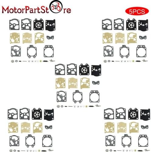 Carb Carburetor Repair Rebuild Kit Diaphragm Gasket Needle Set For Walbro WA WT K20-WAT Echo Husqvarna Jonsered Stihl Chainsaw