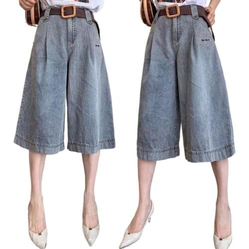 KarolyiDora Women's Cropped Jeans