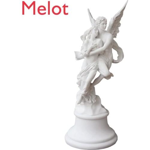 Creative Plaster Pendant Nordic Decorative Desktop Creative Couple Sculpture Character Statue Furnishings Accessories Sculpture