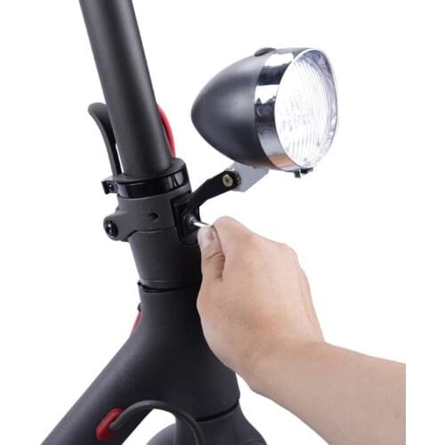 Stainless Steel Headlight Lamp Led Light Front Lamp For Xiaomi Mijia M365/Pro Electric Scooter Parts new