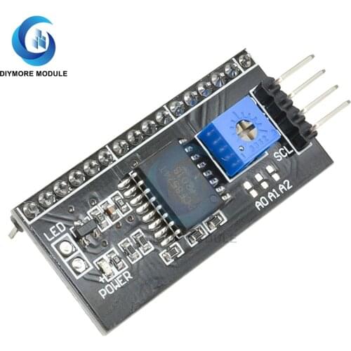 PCF8574 IIC I2C TWI SPI Serial Interface Board Support 1602LCD 2004LCD Screen Module LCD Adapter Converter