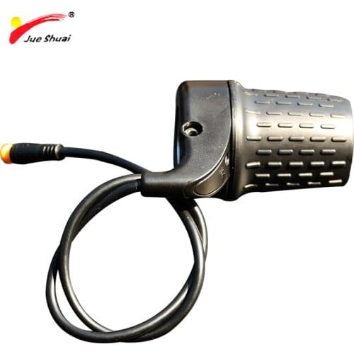 Jueshuai Half Twist Throttle for ebike 36V 48V 72V Electric Bike gas knob strong accelerator for Scooter bicycle accessories