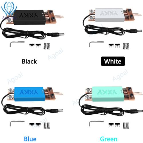Integrated Spot Welder Spot Welding Pen Hand-held with Automatic Trigger For 18650 Battery Black and White Color
