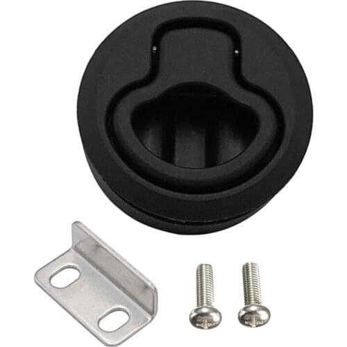 2" Round Locking Flush Pull Latch Replacement Plastic For RV Marine Boat Southco