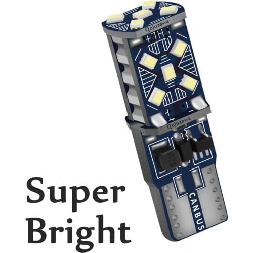 100PCS T10 W5W Super Bright LED Car Turn Side Lights Marker Lamp WY5W Auto Wedge Parking Bulbs Canbus r Car Dome Reading Lamps