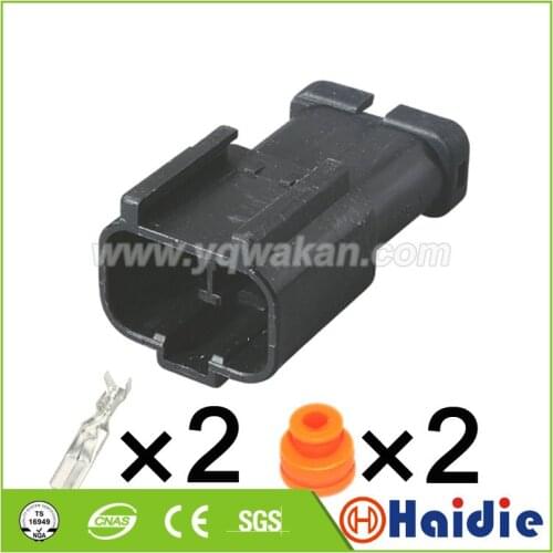 5sets 2pin male of 7123-6423-40 7123-6423-30 7123-6423 pressure switch plug speed water temperature connector