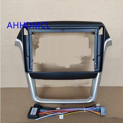Car Fascia Navigation Frame Dash Kit For 9" Universal Android Multimedia Player For Jinbei Hiace X30L T50 T52