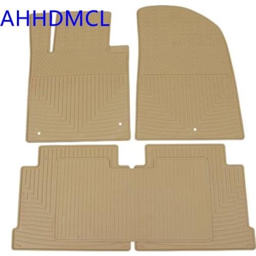 Car Rubber Mats Floor Mats Anti Slip Mat Carpet Feet Pads For Hyundai Sonata 9th Generation 2015 2016 2017 2018 Left Hand Drive