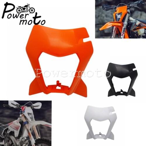 For FC FE TC TE TX FX 125 250 250 300 350 450 2014-2020 Motocross Enduro EXC LED Headlight Headlamp Mask Cover Guard