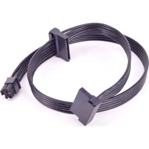 6Pin Male 1 to 2 SATA 15Pin Power Supply Cable for Dell vostro 3670 3668 3667 3660 3650 3653 3655 3653 3650 3670 3655 3252 3070