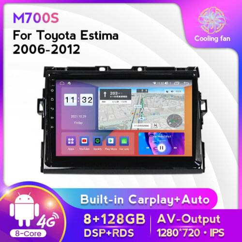 MEKEDE IPS 2.5D Car Radio for Toyota Estima/PREVIA/Tarago/Canarado 2006-2012 Multimedia stereo System head unit Android 6G+128G