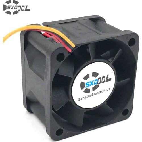 SXDOOL 4028M12B-PF1 New original 40mm 4cm DC 12V 0.22A 7200RPM ball bearing axial case cooling fan