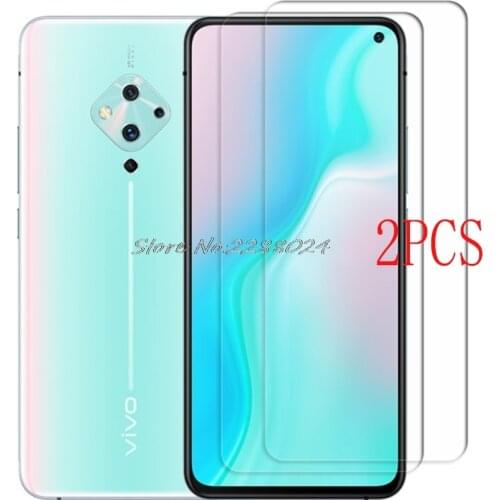 2PCS for Vivo S5 Tempered Glass Protective FOR Vivo S5 5G V1932A, V1932T 6.44" Screen Protector Film phone Cover