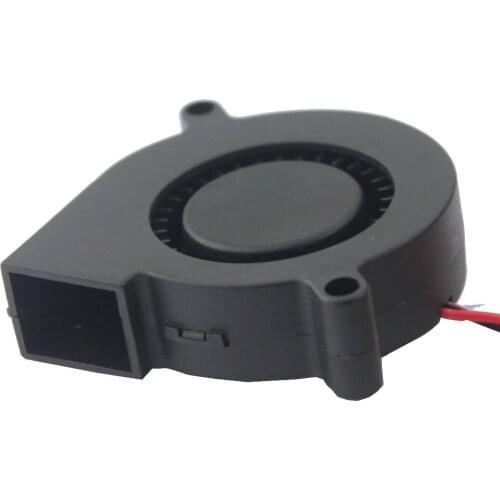 Gdstime 100 PCS 24V Ball Bearing 50x50x15mm DC Cooling Blower Fan 50mm x 15mm Brushless Radiator 50x15mm 5015