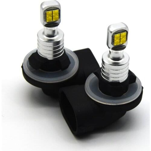 2pcs DC12-24V White LED 881 High Power 40W White LED DRL Fog Lamp Driving Light Bulbs For cars