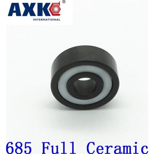 2021 Limited New Axk 685 Full Ceramic Bearing ( 1 Pc ) 5*11*3 Mm Si3n4 Material 685ce All Silicon Nitride 618/5 Ball Bearings