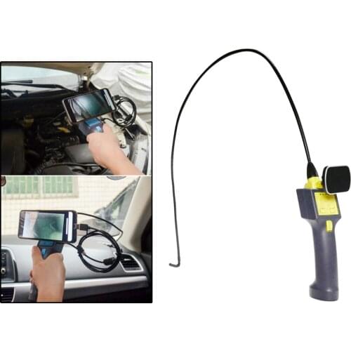 Wireless Wifi Endoscope Inspection Camera Borescope Snake Cable with 7 LED Lights Compatible with Tablets Smartphone PC Laptop