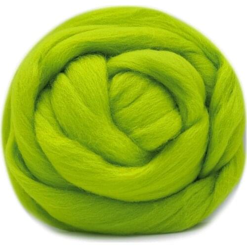 10g Felt Wool 19 Microns Superfine Merino Wool Felting Wool Set Wool Merino Roving for Needle and Wet Felting Supplies (32)