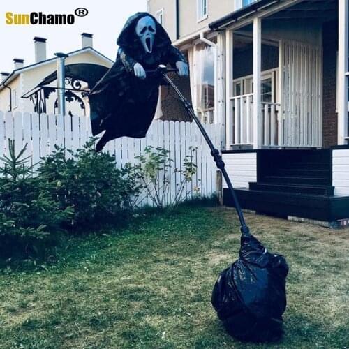 Halloween Decorative Props Cross-border New Pop Scream Scarecrow Screaming Scarecrow