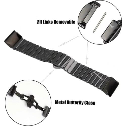 26MM 22MM Ceramic Bracelet Watch Band Easy Fit Replacement Wrist Band Strap For Garmin Fenix 3/Fenix 5X/Fenix 3 HR/Fenix 5 Belt