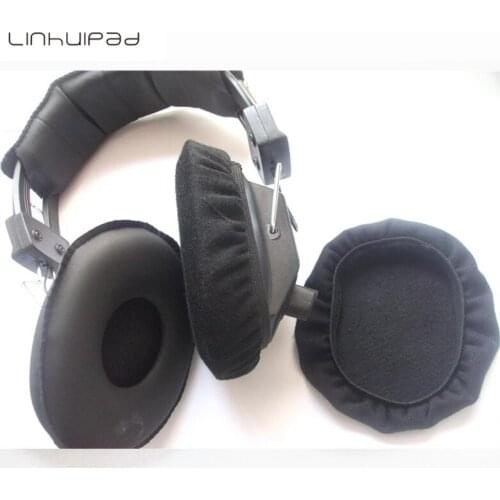 Linhuipad 1000pcs Washable reuseable Sanitary Headset Covers Cloth Caps for Aviation Headsets 10.5cm around diameter