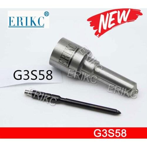 G3S58 Black Needle Diesel Dispenser Nozzle G3S58 Auto Fuel Pump Injection for Volvo 295050-1240 21785960