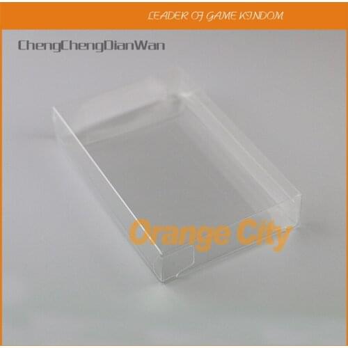 3pcs Game Card Plastic PET Case Clear Transparent Game Card Cartridge Box for N64 Games Cart Protector Case Boxes FOR N64
