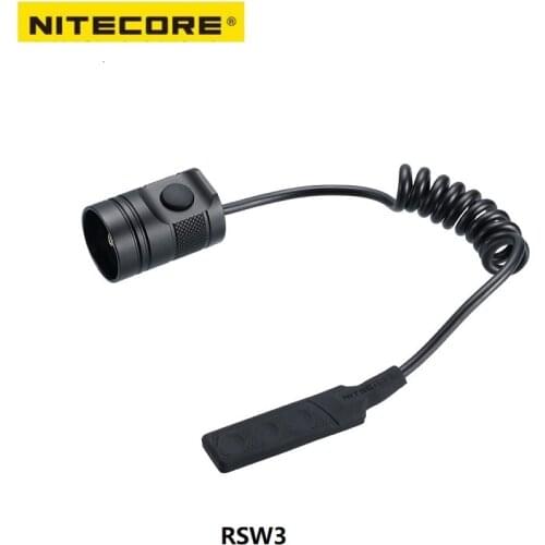 2020 NITECORE RSW3 Remote Pressure Control Switch Hunting Accessory for NEW P12 NEW P30 Tactical Flashlights