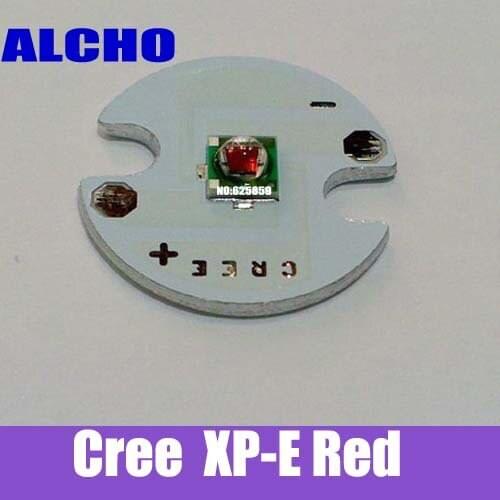 5PCS Cree XLamp XP-E Red 620-630NM 1W 3W LED Light Emitter w/16mm UFO PCB