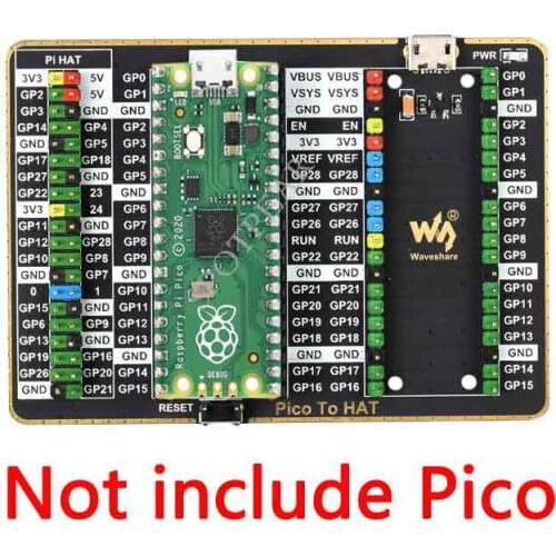 Pico To HAT Raspberry Pi Pico interface external expansion board