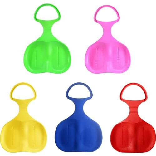 Winter Outdoor Sport Thicken Kids Adult Snow Sled Sledge Ski Board Sleigh Outdoor Grass Plastic Boards Sand Slider Snow Luge