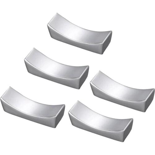 5 Pcs Stainless Steel Chopsticks Rest Holder,Knife Rest,Spoon Holder,Fork Rack,Tableware Stand,Table Decorations,Silver